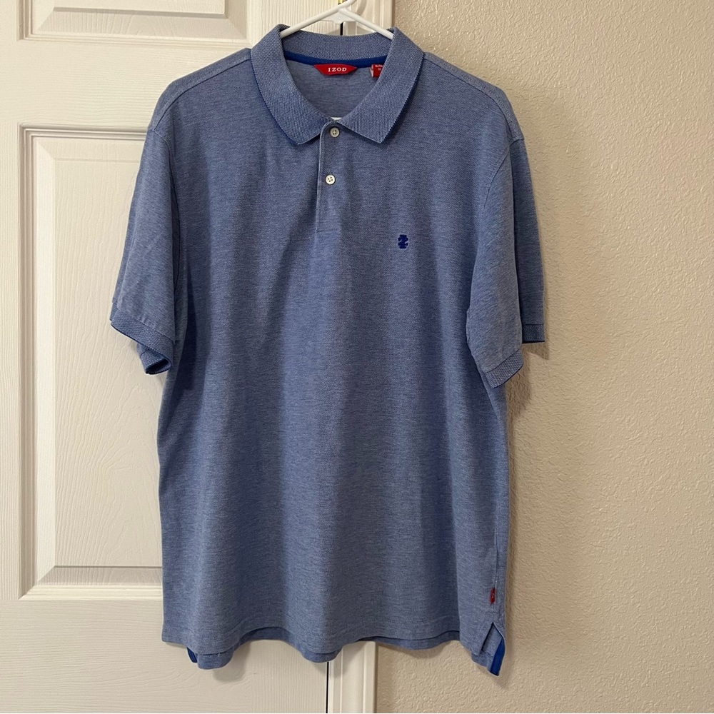IZOD Men's Blue Polo Shirt - XL